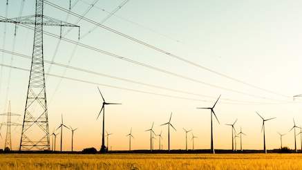 electricity towers