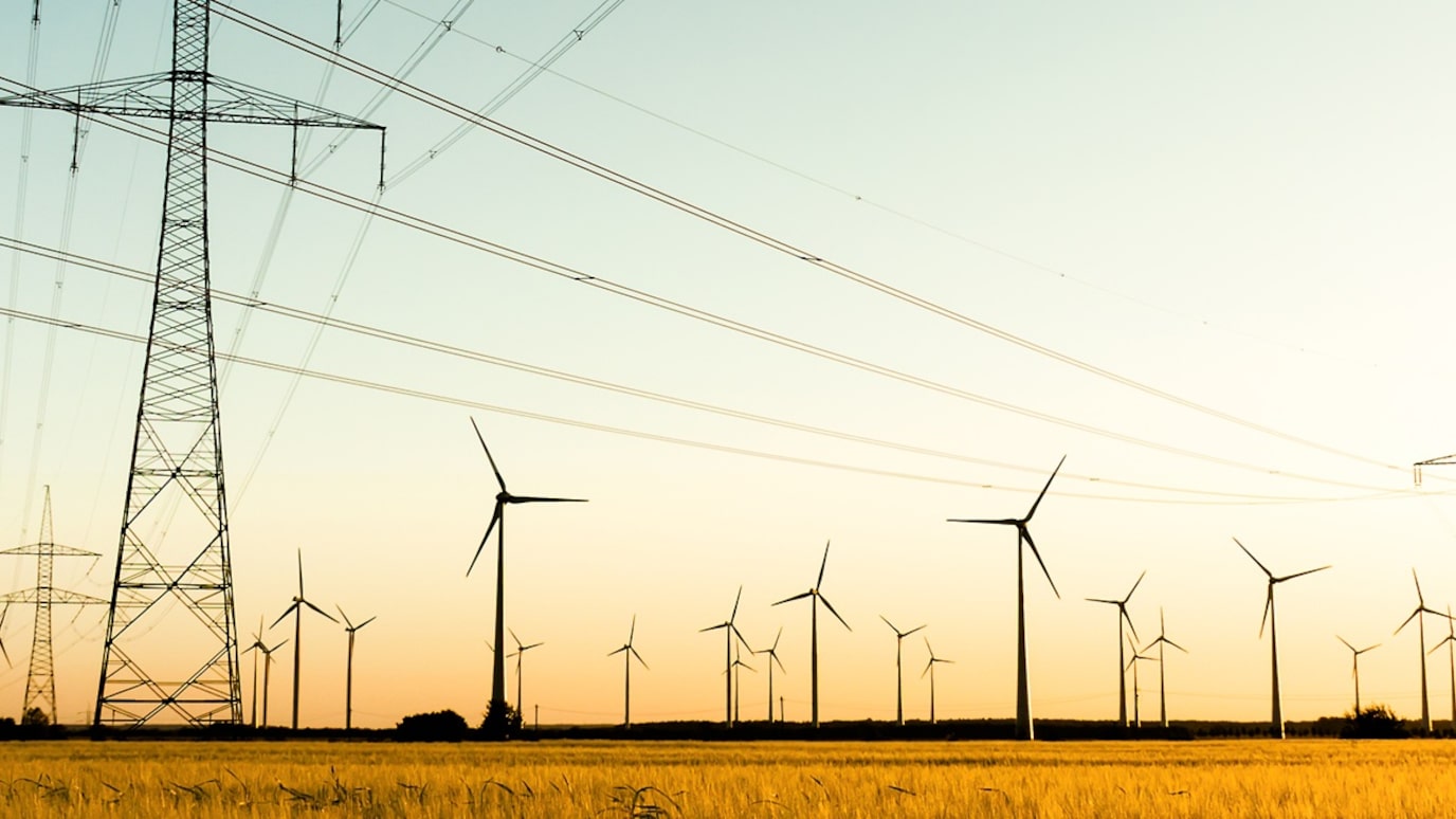electricity towers