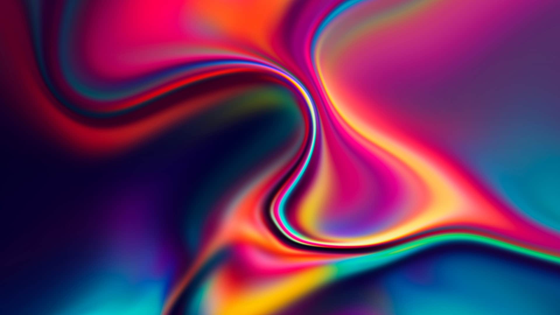 Abstract swirl of colour