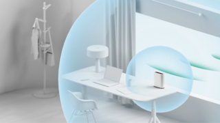 Illustration of devices using wi-fi in a home