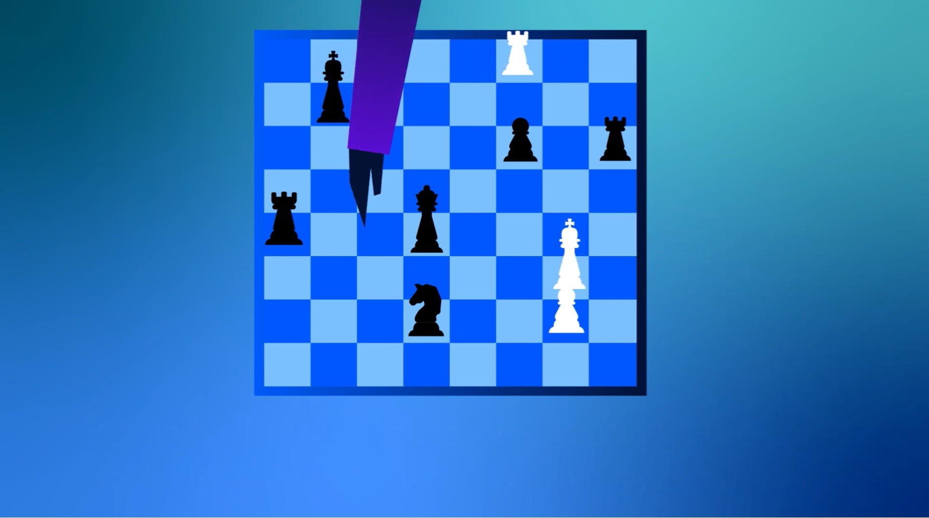 robot playing chess