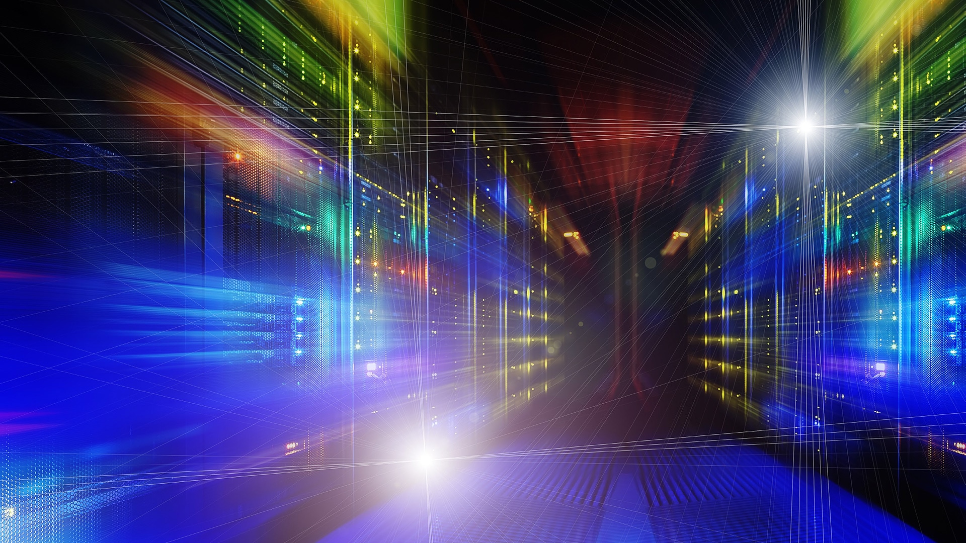 Data center server racks