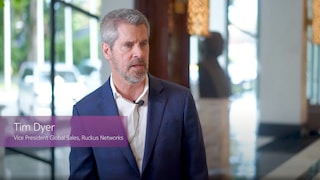 Tim Dyer, VP of Global Sales at Ruckus Networks