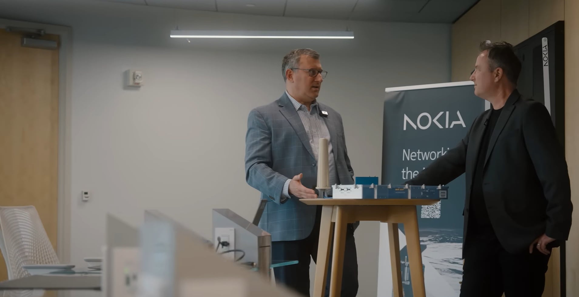 Bernard speaks to Thierry Klein