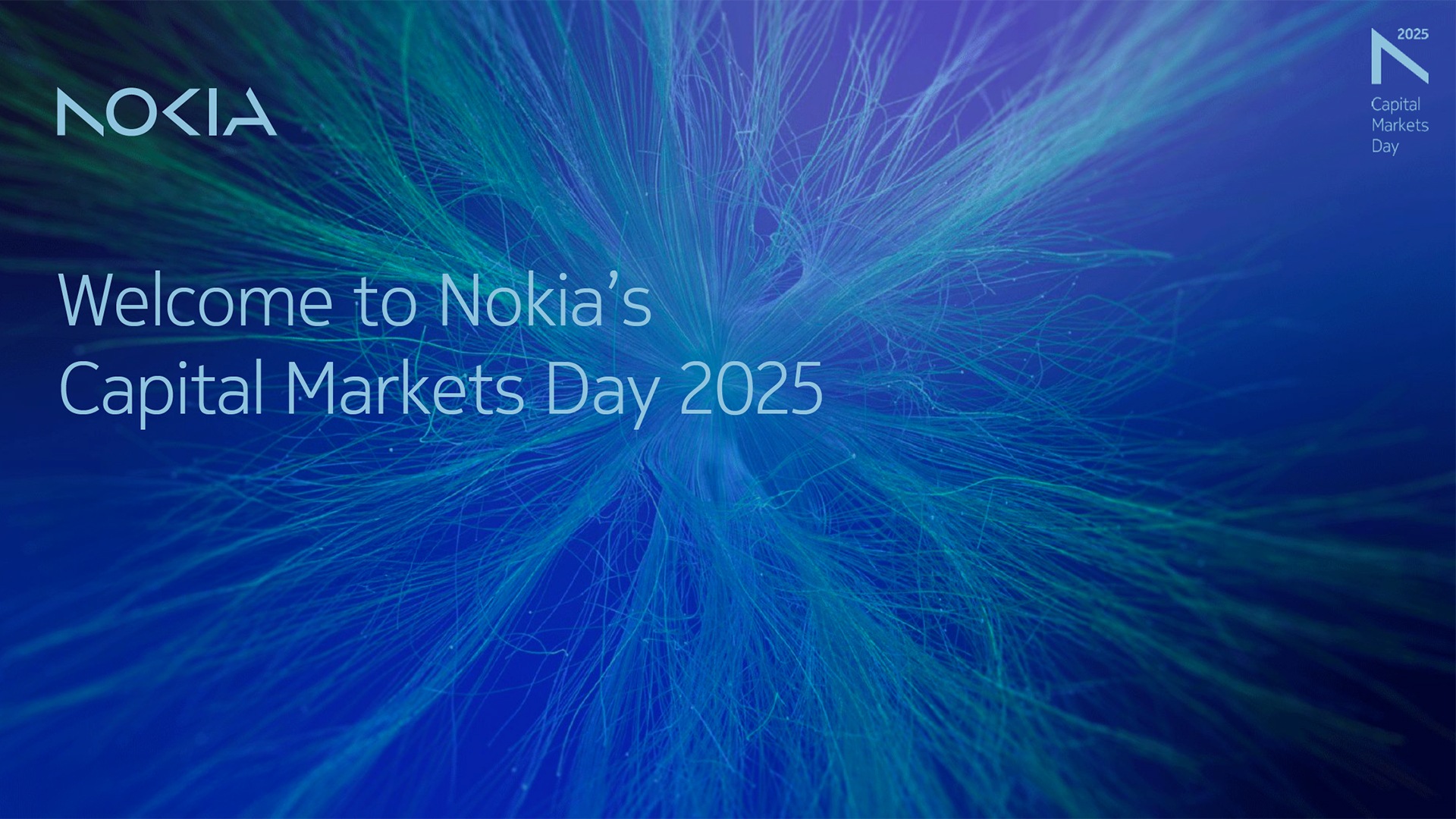 Welcome to Nokia's Capital Markets Day 2025
