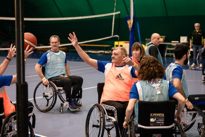 People using wheelchairs 