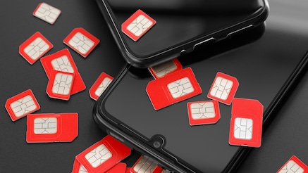 mobile and sim cards