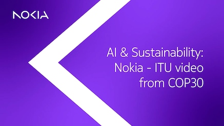 AI and Sustainability: Nokia - ITU video from COP30