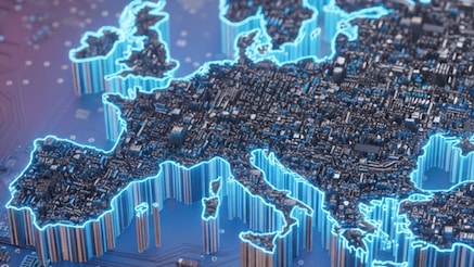 Digital representation of Europe