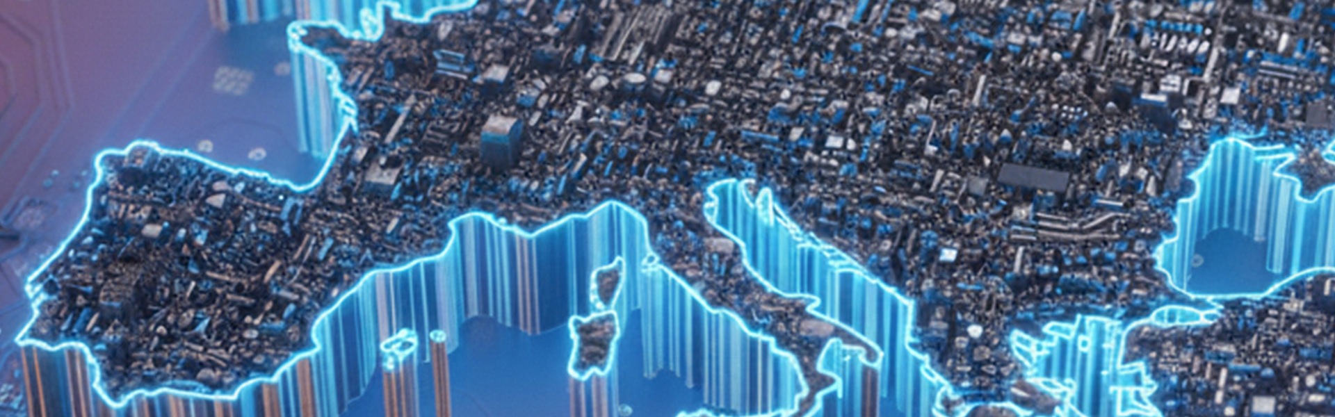 Digital representation of Europe