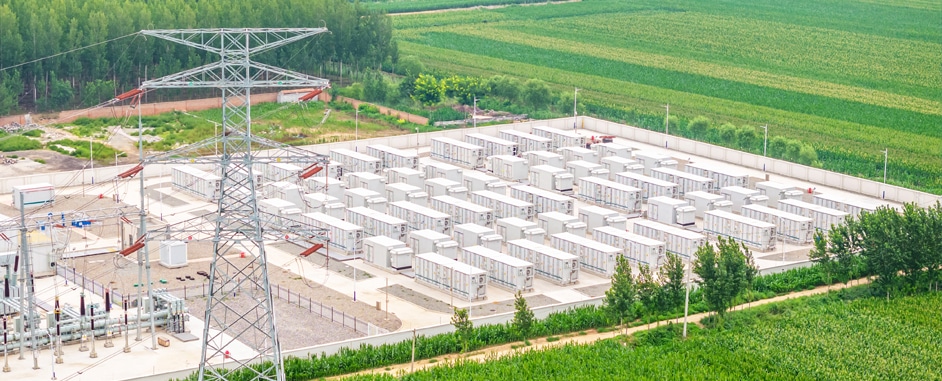 Rural market sky view