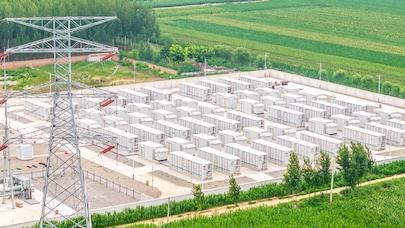 Rural market sky view