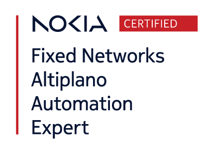 Nokia Certified Fixed Networks Altiplano Automation Expert logo