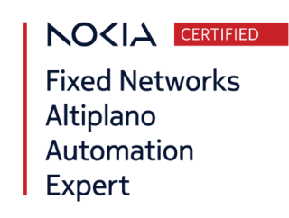 Nokia Certified Fixed Networks Altiplano Automation Expert logo
