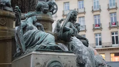Statues in Pays de la Loire, France
