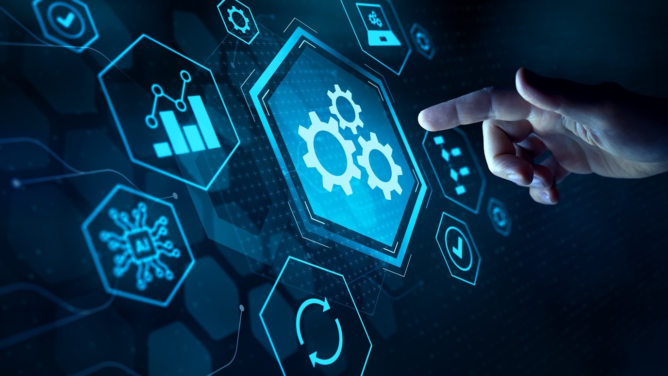 person using touch screen