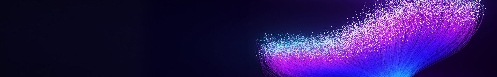 Lit fiber optic cables