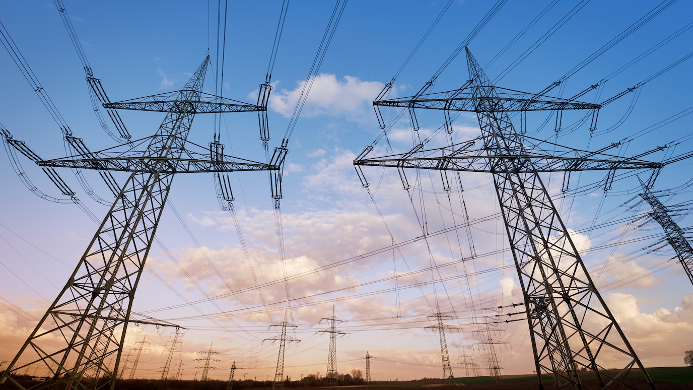 electricity towers