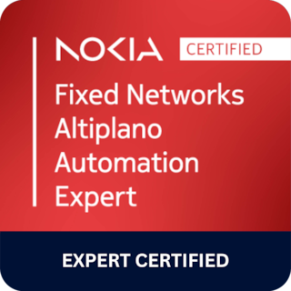 Nokia Fixed Networks Altiplano Automation Expert Badge
