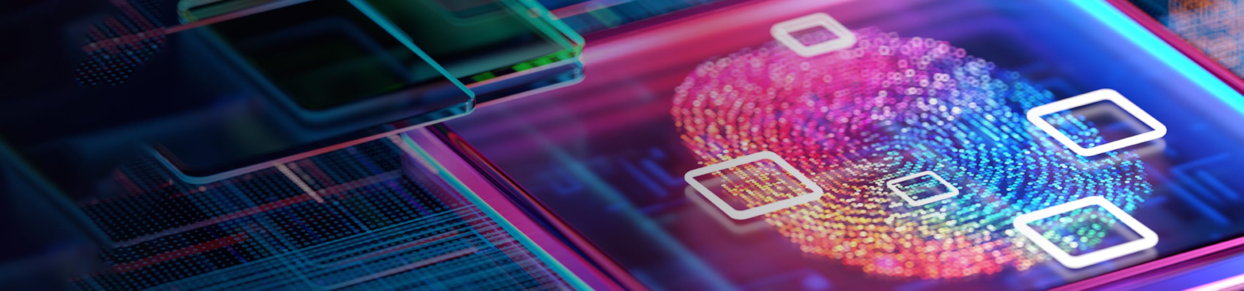 Illustration of fingerprint on semiconductor strip