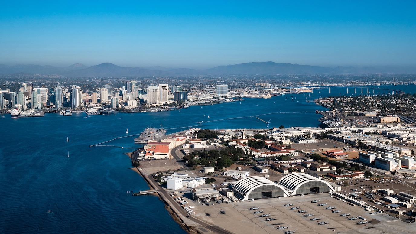 U.S. North Island Naval Air Base,  San Diego, California