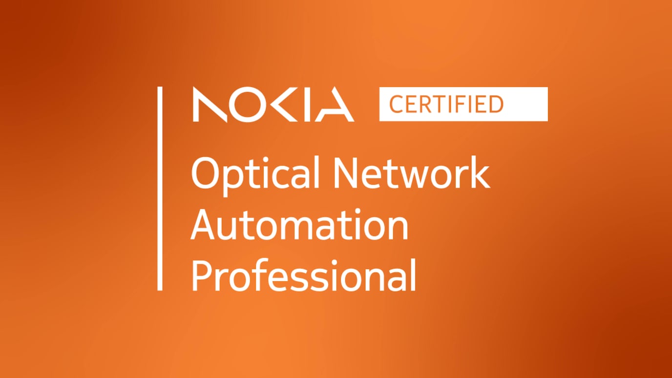 Nokia Certified Optical Network Automation Professional