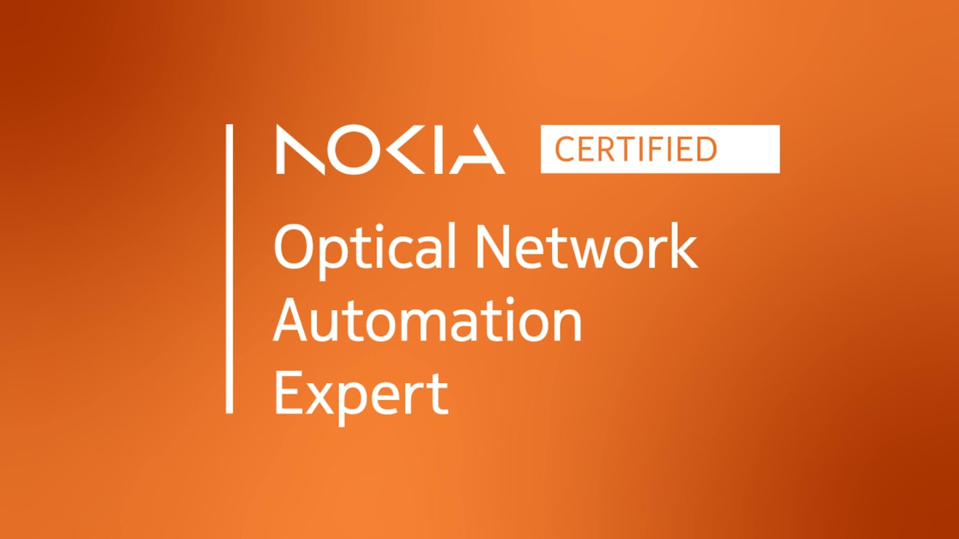 Nokia Certified Optical Network Automation Expert