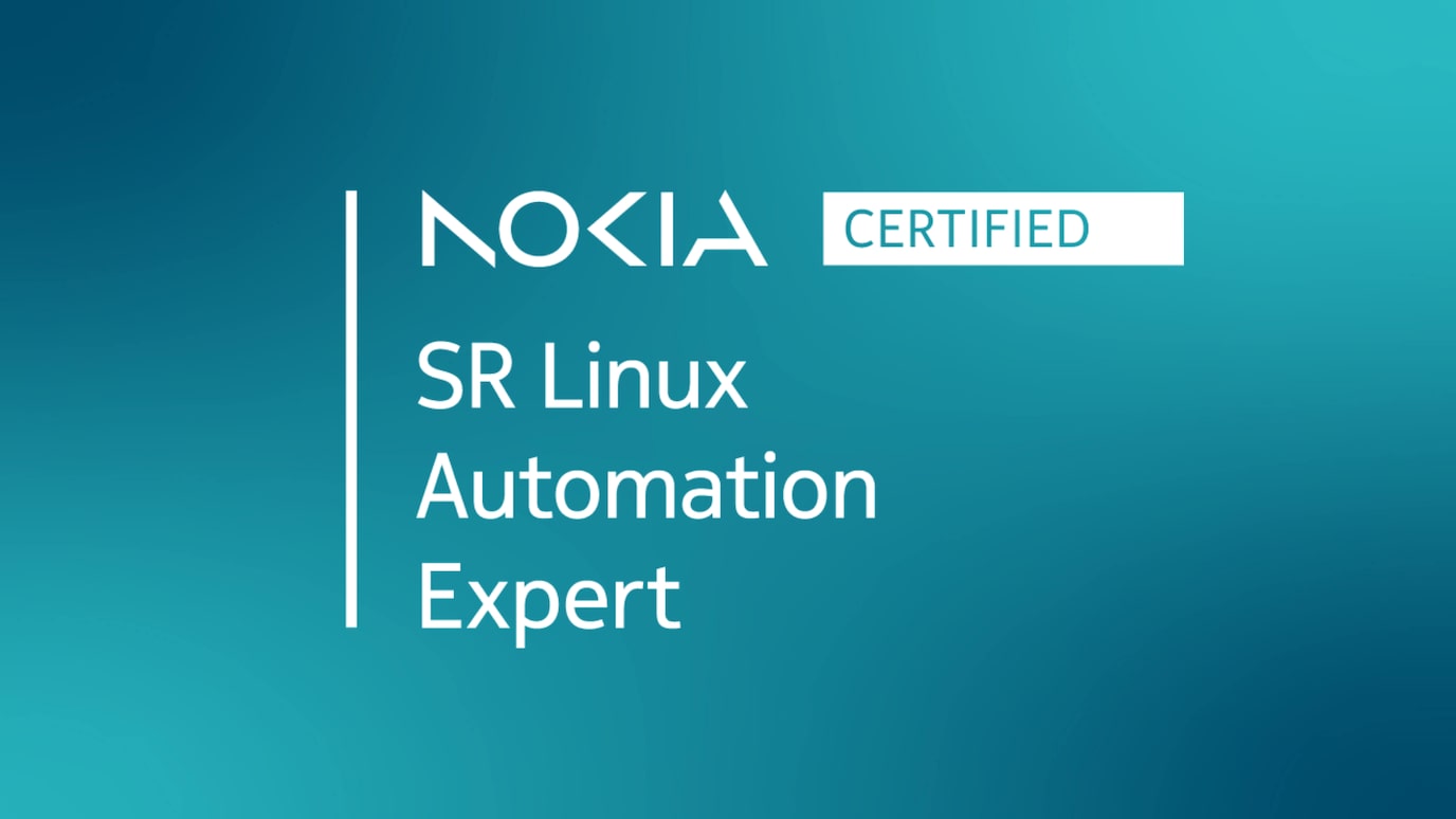 Nokia Certified SR Linux Automation Expert