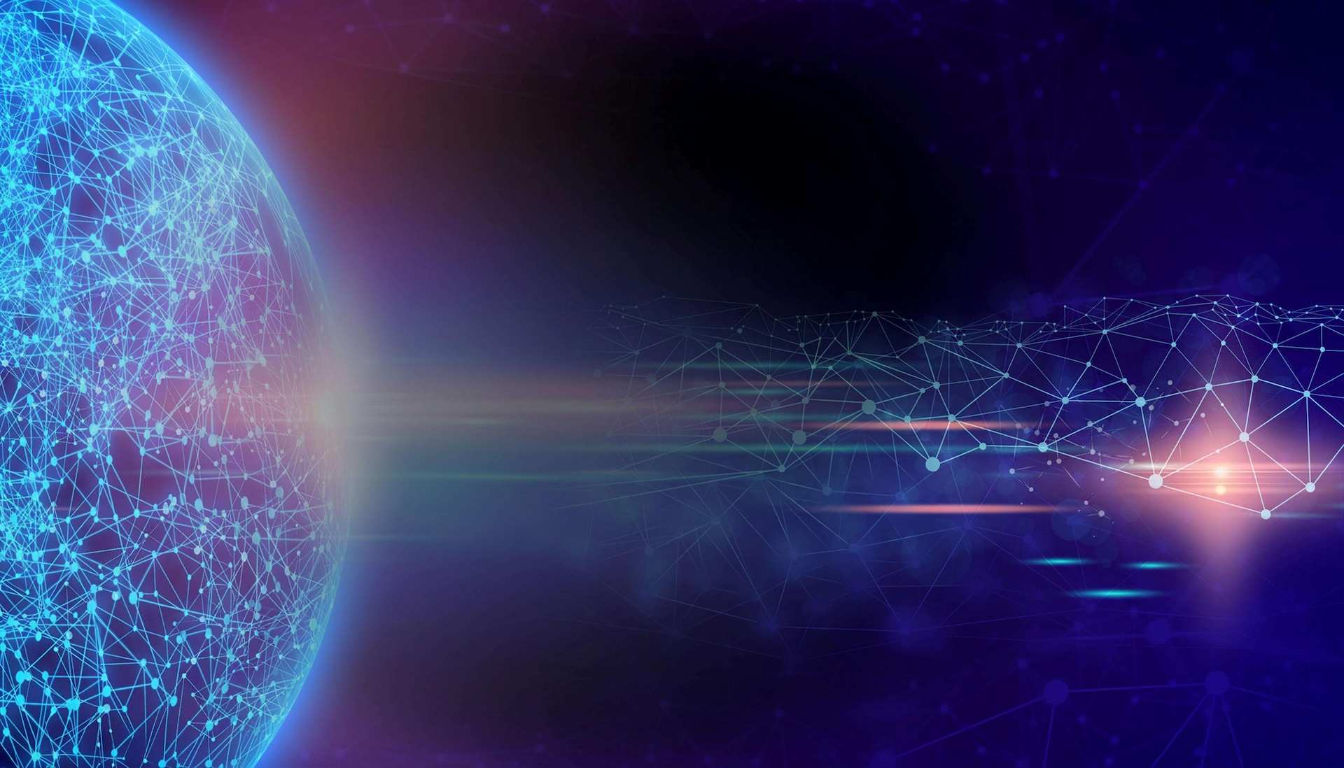 globe and connected network