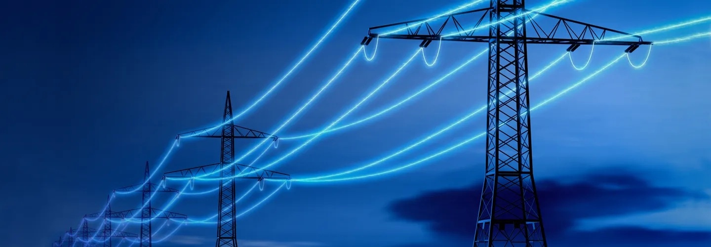 electricity towers