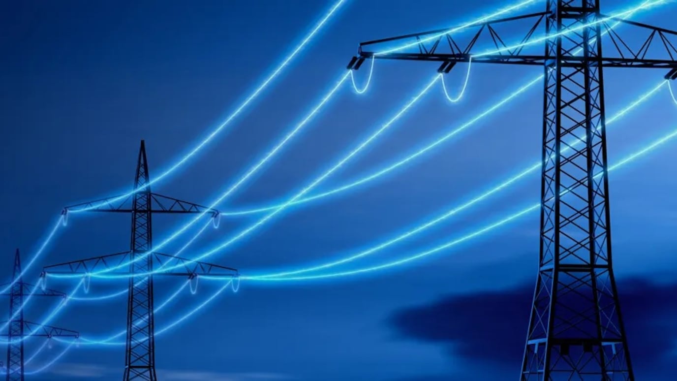 electricity towers