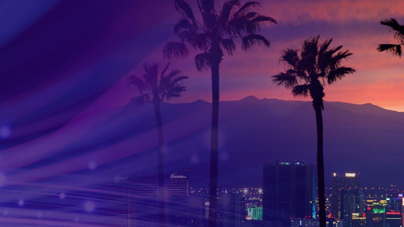 Palm trees in Las Vegas