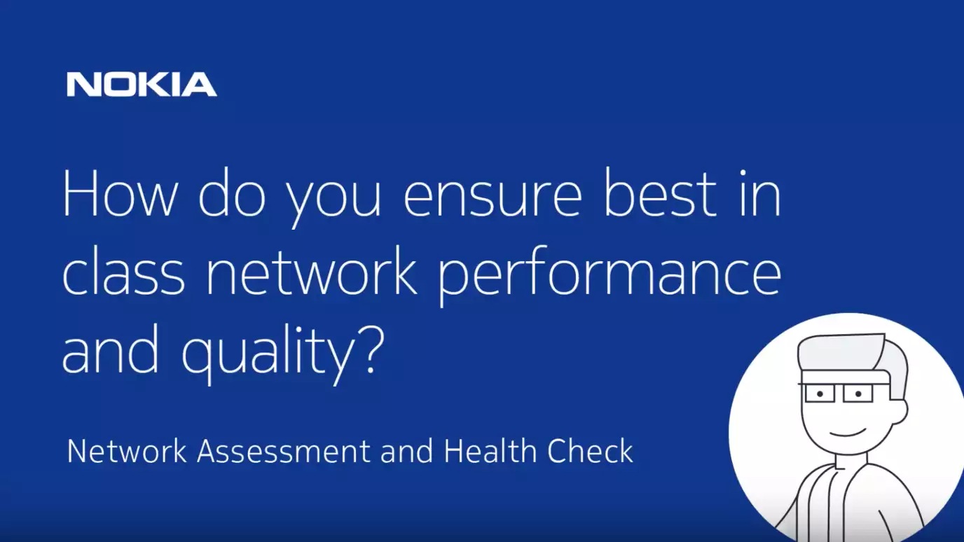 Text: 'How do you ensure best in class network performance and quality?"