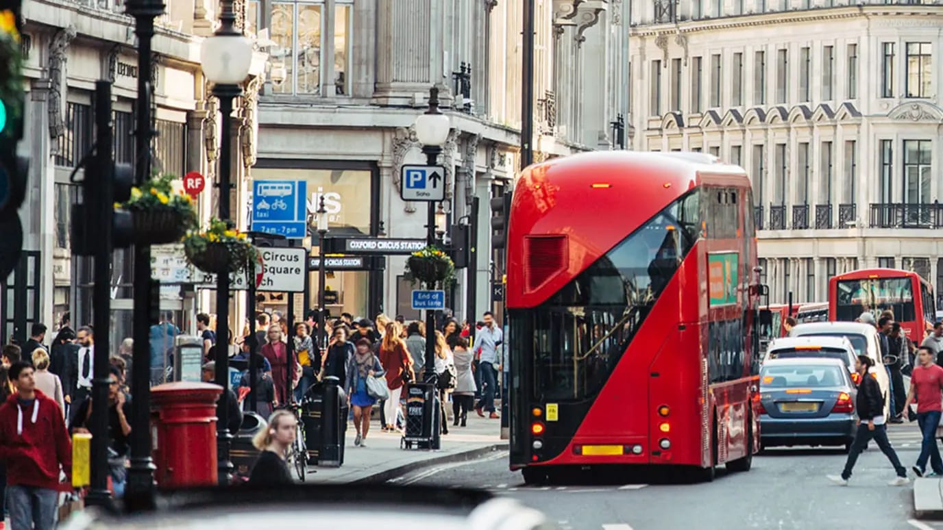 London city street