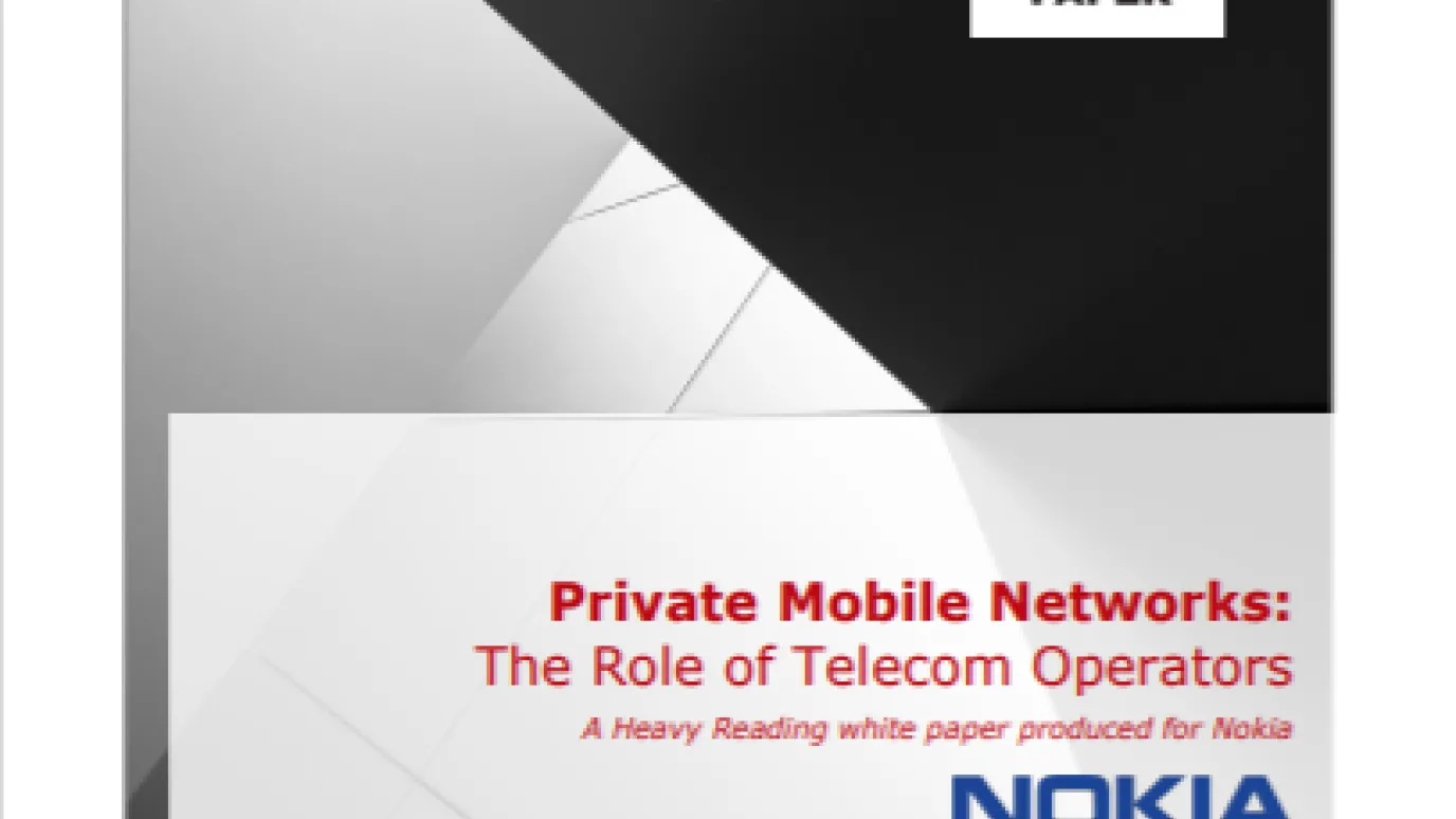 Private Mobile Networks - The Role of Telecom Operators