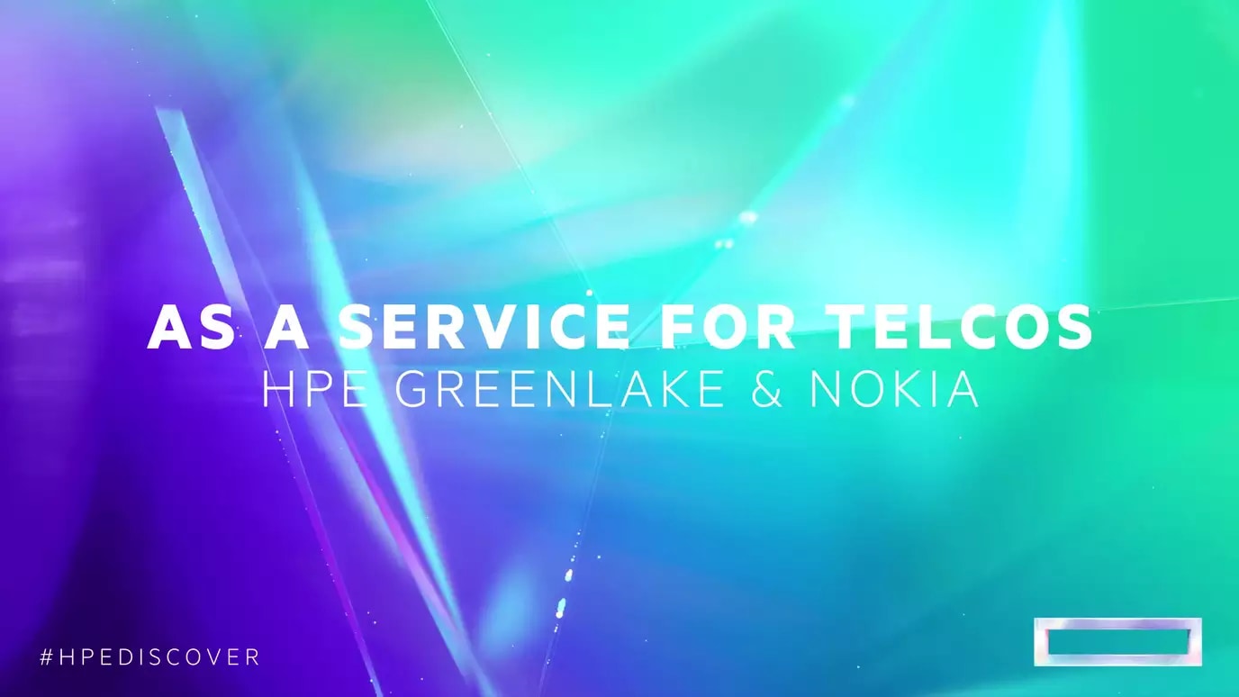 Nokia success accelerated with HPE GreenLake cloud services