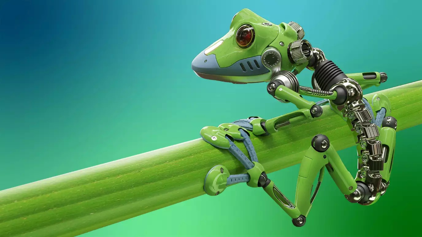 robot frog