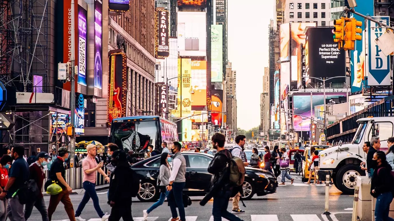 busy street