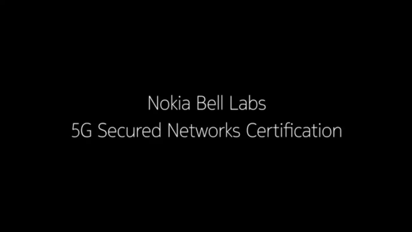 Nokia Bell labs 5G Secured Networks Certification