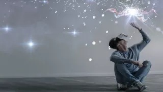 Man on VR