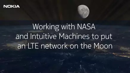 network on the moon