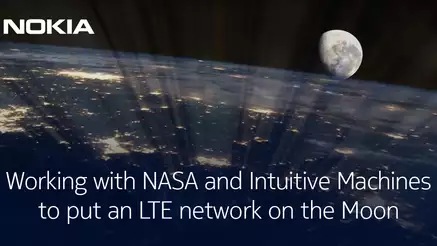 network on the moon