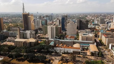 An image of Nairobi, Kenya.