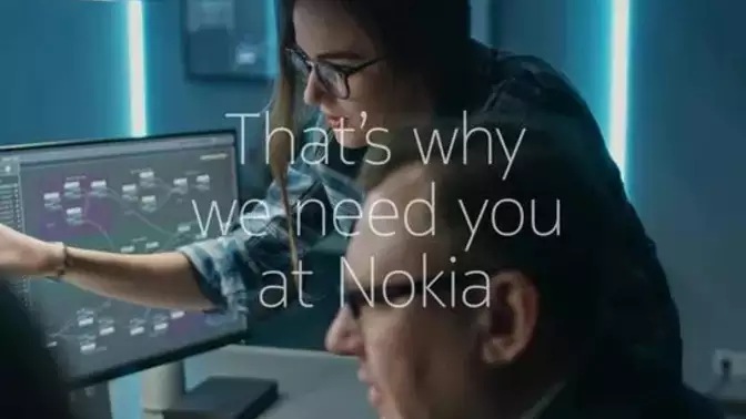 two people working