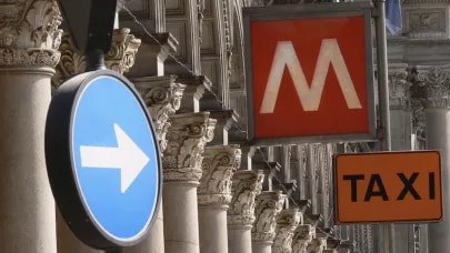 An image from Milan.