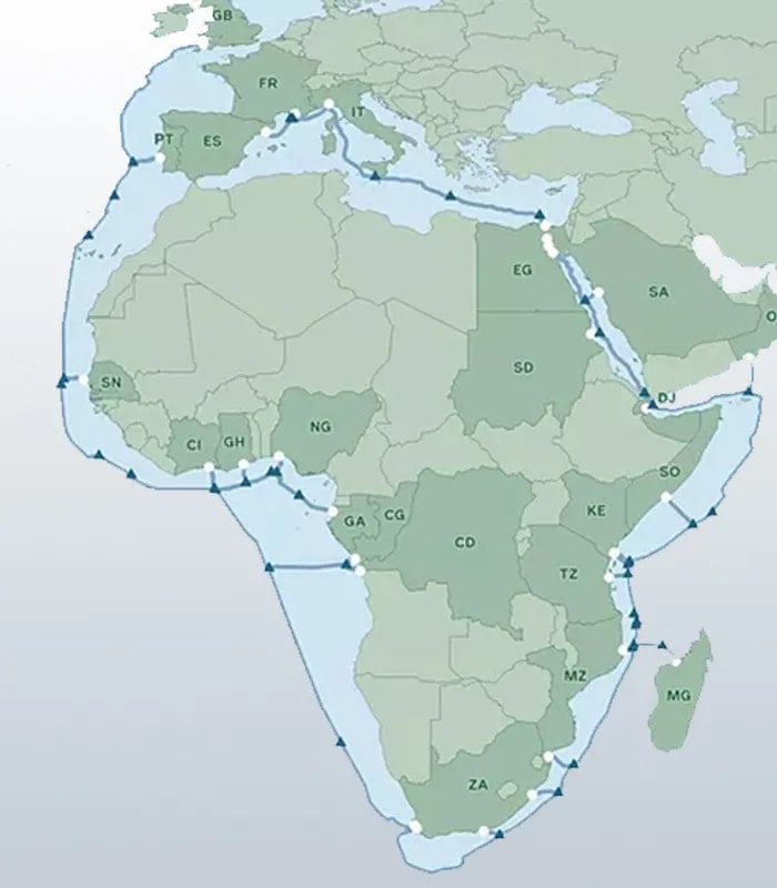 2Africa subsea project