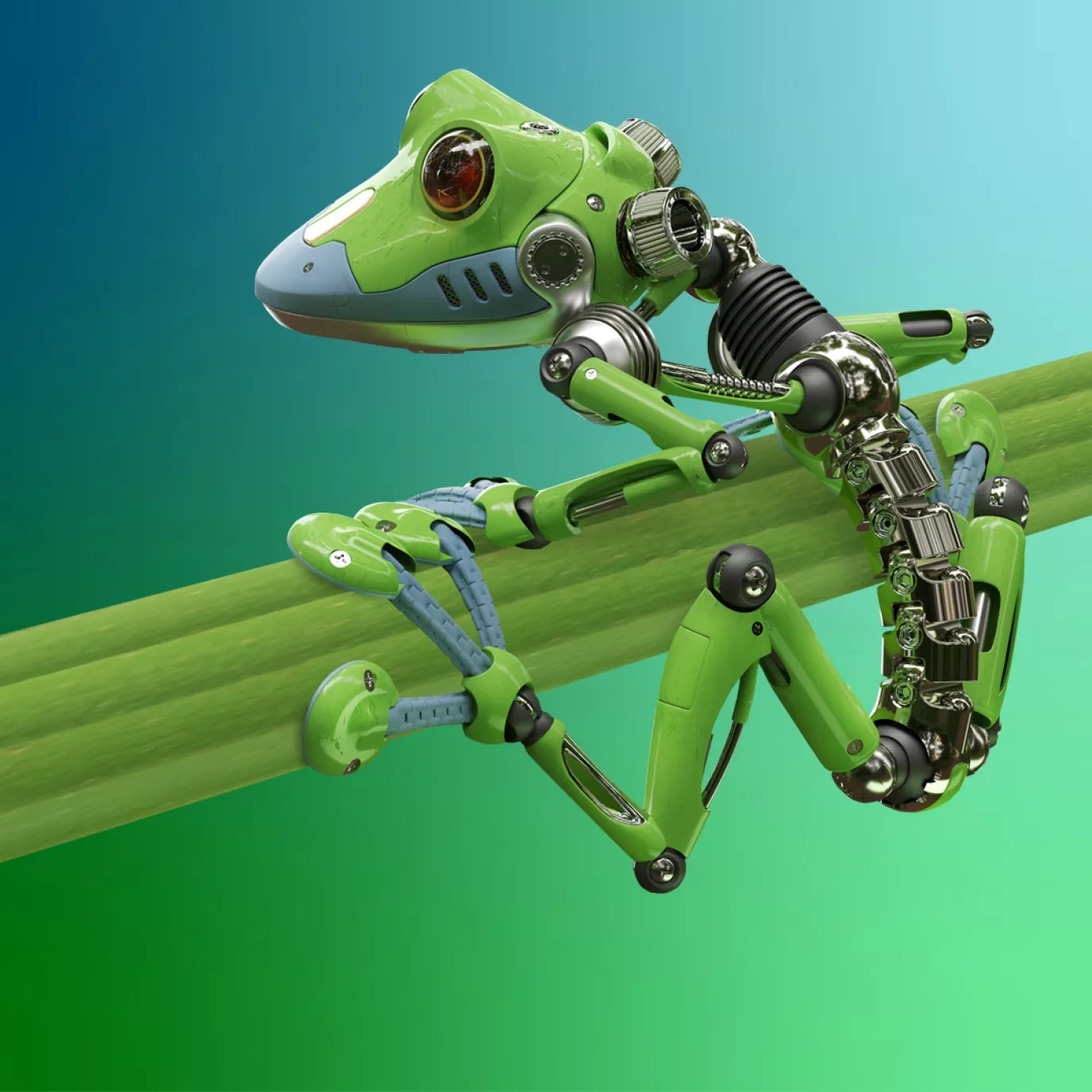 Robot frog