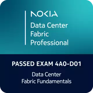 Data Center Fabric Exam Badge