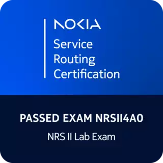 NRSII4A0 Lab exam badge
