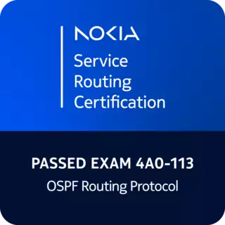 4A0-113 Exam badge